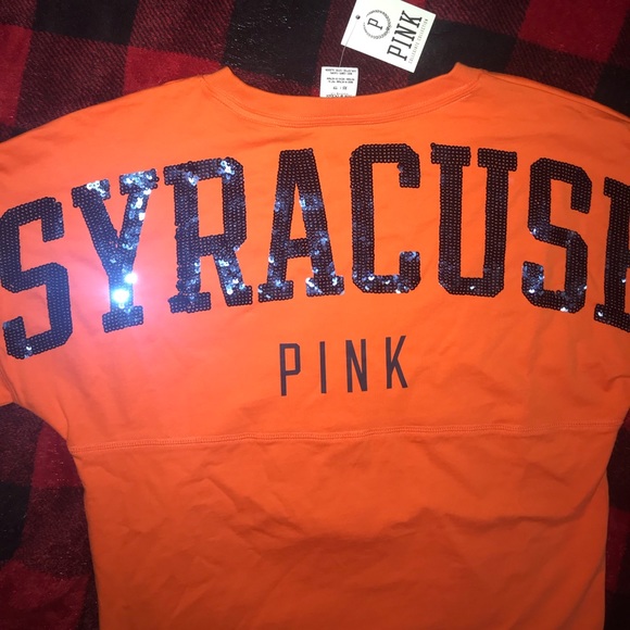 Pink collegiate collection Syracuse shirt NWT 🍊 - Picture 2 of 3